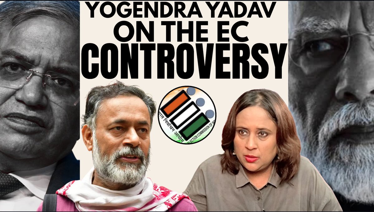 "Gyanesh Kumar is definitely the villain, the other 2 ECs are not heroes"- Yogendra Yadav as EC issues new press release claiming all SIR decisions were finally unanimous; "All 3 should resign, let the boys go &amp; play golf"- In full must watch here