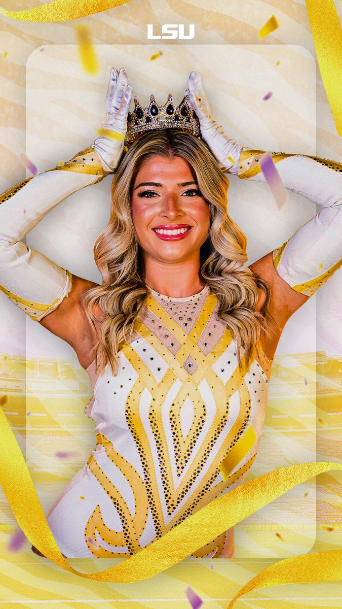What better day than the Gold Game to get to kneaux LSU Golden Girl Captain Madison Morrison? ✨💛