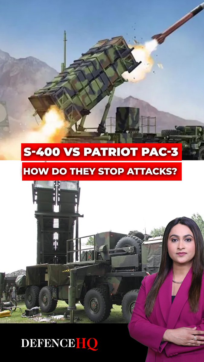 Russia’s S-400 vs U.S. Patriot PAC-3: Two Systems, Two Ways to Stop an Attack Russia’s S-400 and America’s Patriot PAC-3 represent two distinct approaches to modern air defence. One focuses on layered coverage using multiple interceptor types, while the other relies heavily on precision interception and networked missile defence. But how do these systems actually compare? From radar and interceptor technology to engagement ranges and battlefield roles, this video breaks down the key differences between the S-400 and Patriot PAC-3 and explains what makes each system unique. Divya Kochar