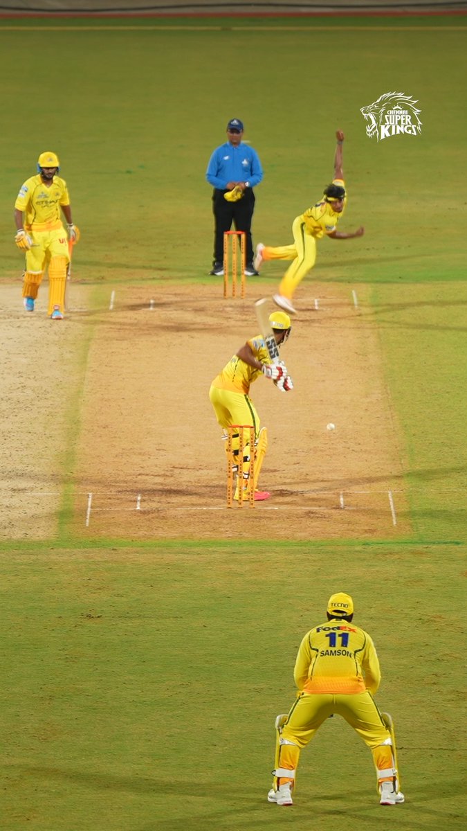 Ghosh in action! 🦁👌 #WhistlePodu #Yellove