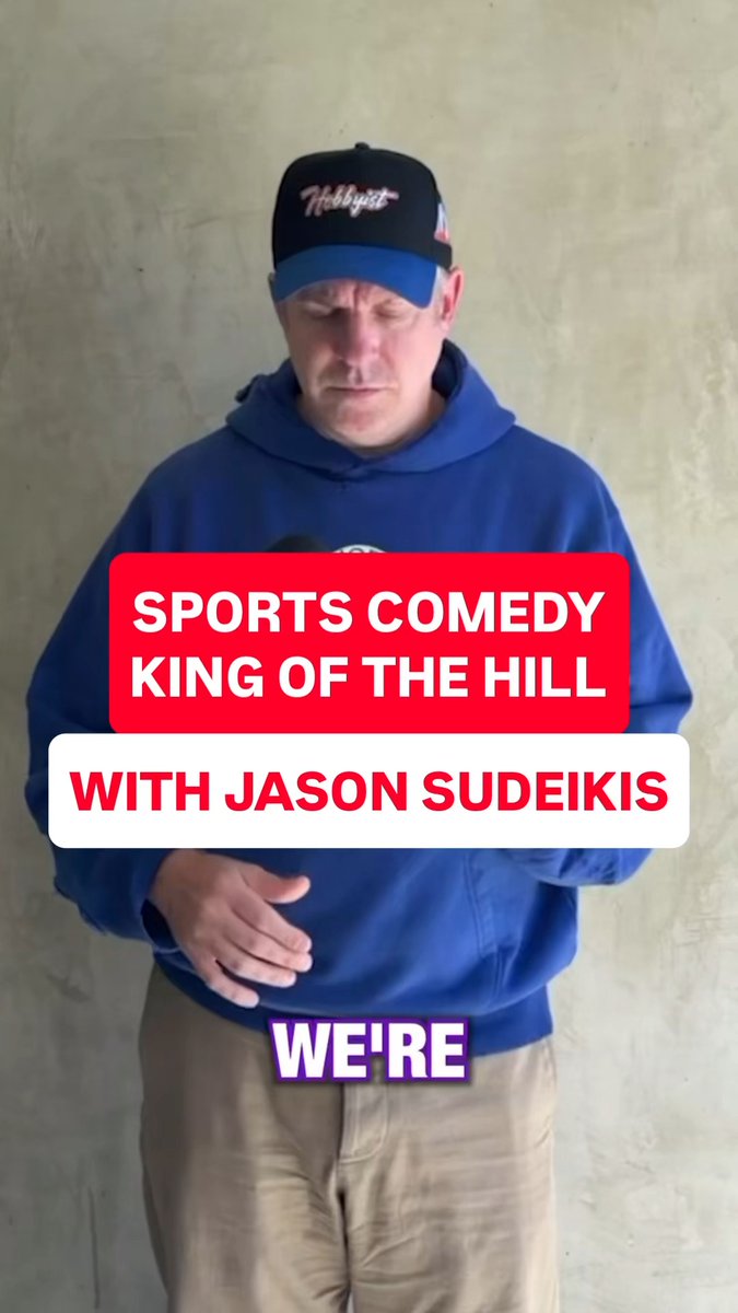 Jason Sudeikis picks his GOAT sports comedy 👀 who you got? ⬇️