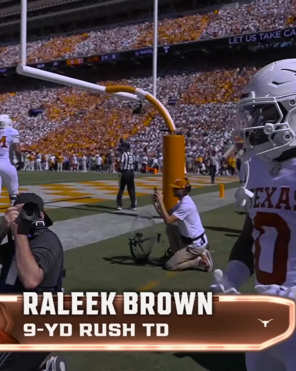 LONGHORNS STARTING OFF HOT 🔥 Watch No. 1 Texas-No. 14 Tennessee on ABC and the ESPN App 🍿