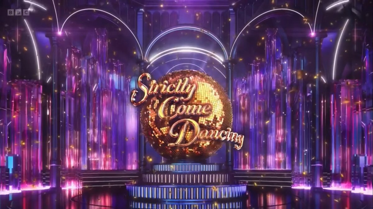 The NEW #Strictly titles, and a slightly revamped theme tune?! 🪩