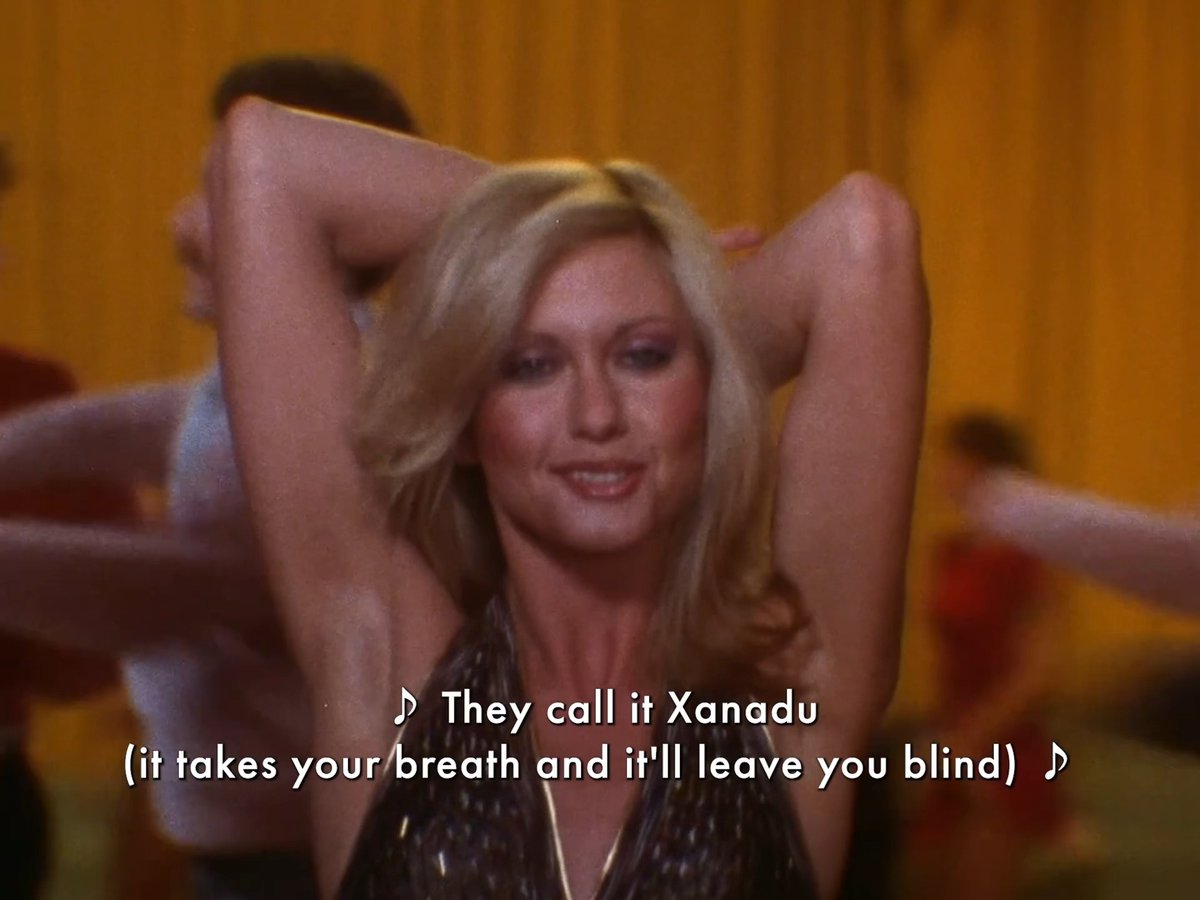 Meet us where the neon lights are shining. 🪩 Film: XANADU (1980) Song: "Xanadu," written by Jeff Lynne from Electric Light Orchestra (ELO)