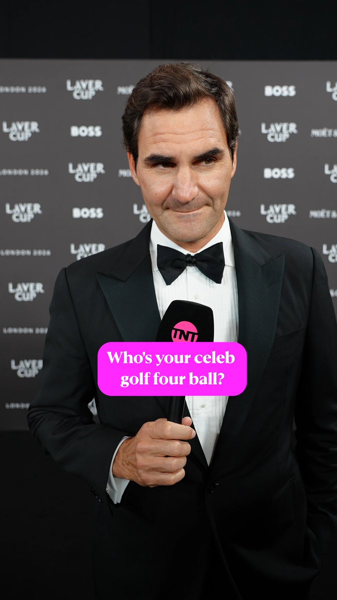 Roger Federer picks his dream tennis player, athlete and celebrity to play golf with โณ๏ธ