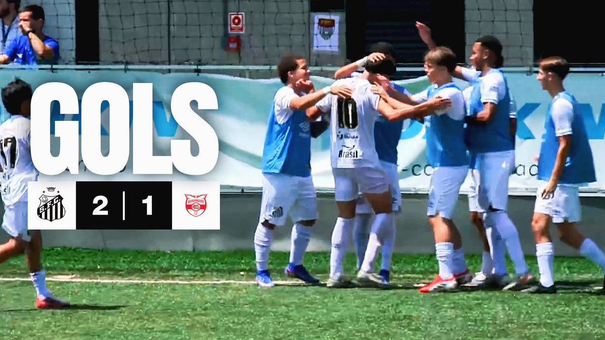MAIS UMA CLASSIFICAÇÃO! Os #MeninosDaVila do Sub-17 também encerraram a 2ª fase do #Paulistão com vitória! Na manhã deste sábado (26), o Peixe venceu o Atlético Guaratinguetá por 2 a 1, no CT Rei Pelé, com gols de Breno Maia e João Zucchini. ⚽️🐳