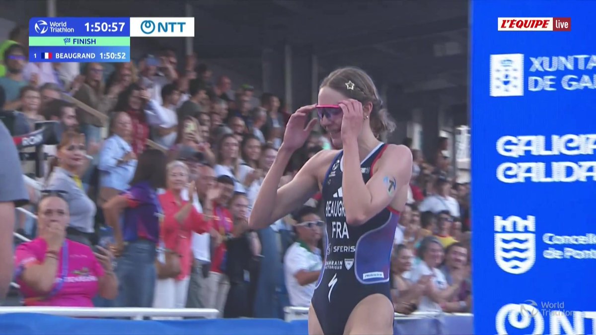 🏆🏆🌎🌎 2e titre mondial pour Cassandre Beaugrand, qui s'impose avec plus d'une minute d'avance sur Taylor Brown !