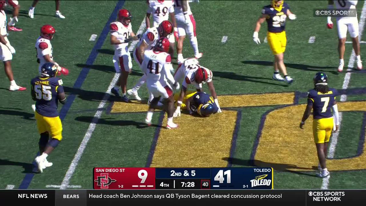 "The whole world is starting to see how daggum good of a QB he is right now...He's a big reason we sit here at 3-1 rolling into MAC play." @toledofb HC Mike Jacobs on QB John Alan Ritcher