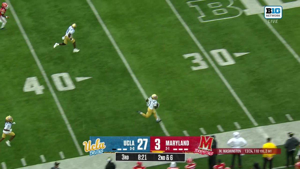 SECOND PICK-6 OF THE QUARTER FOR UCLA Football 😱 Watch on BTN