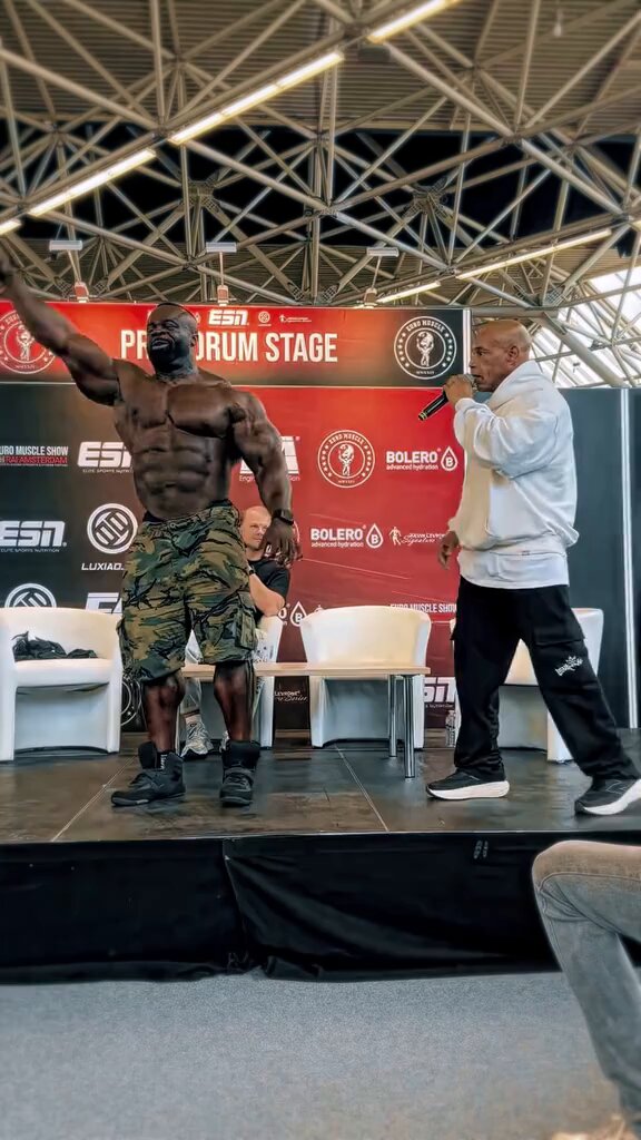 If anybody other than Samson Dauda wins this year’s Mr. Olympia, I’m convinced the fitness community is going to riot. Nobody I repeat nobody deserves that Sandow more than the Nigerian lion. 🇳🇬 Samson Dauda or we riot. 🫡
