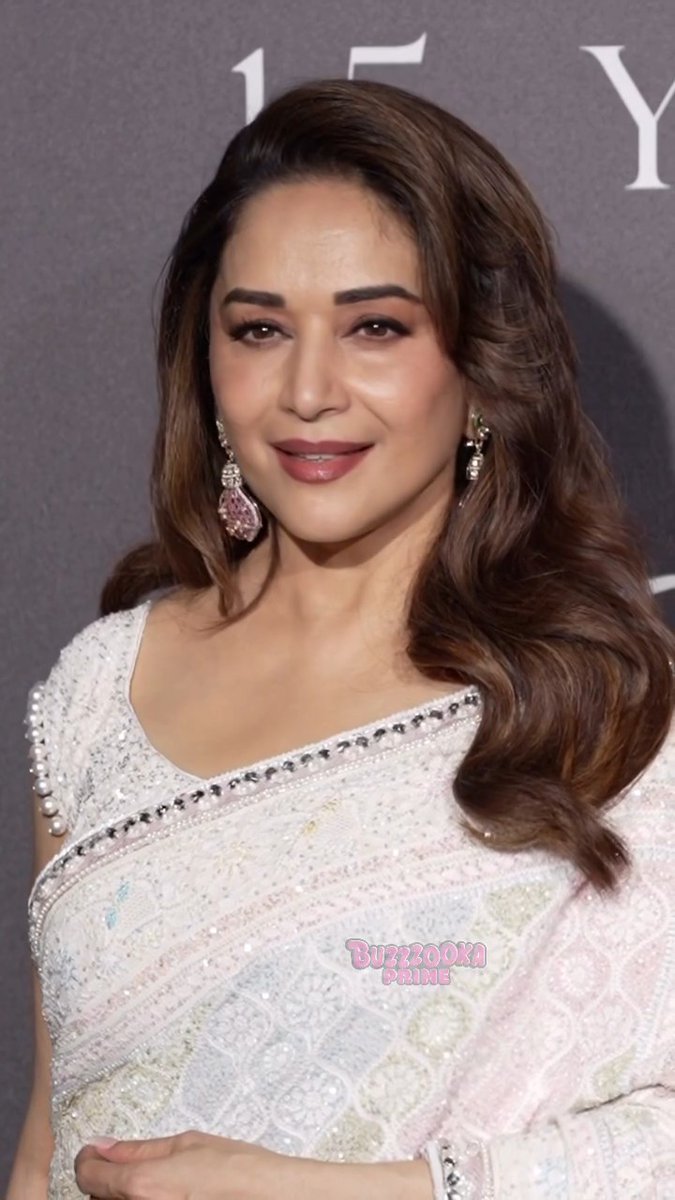 Madhuri Dixit at the 15th anniversary celebration of the Mijwan Fashion Show 🤍 #Madhuri #MadhuriDixit