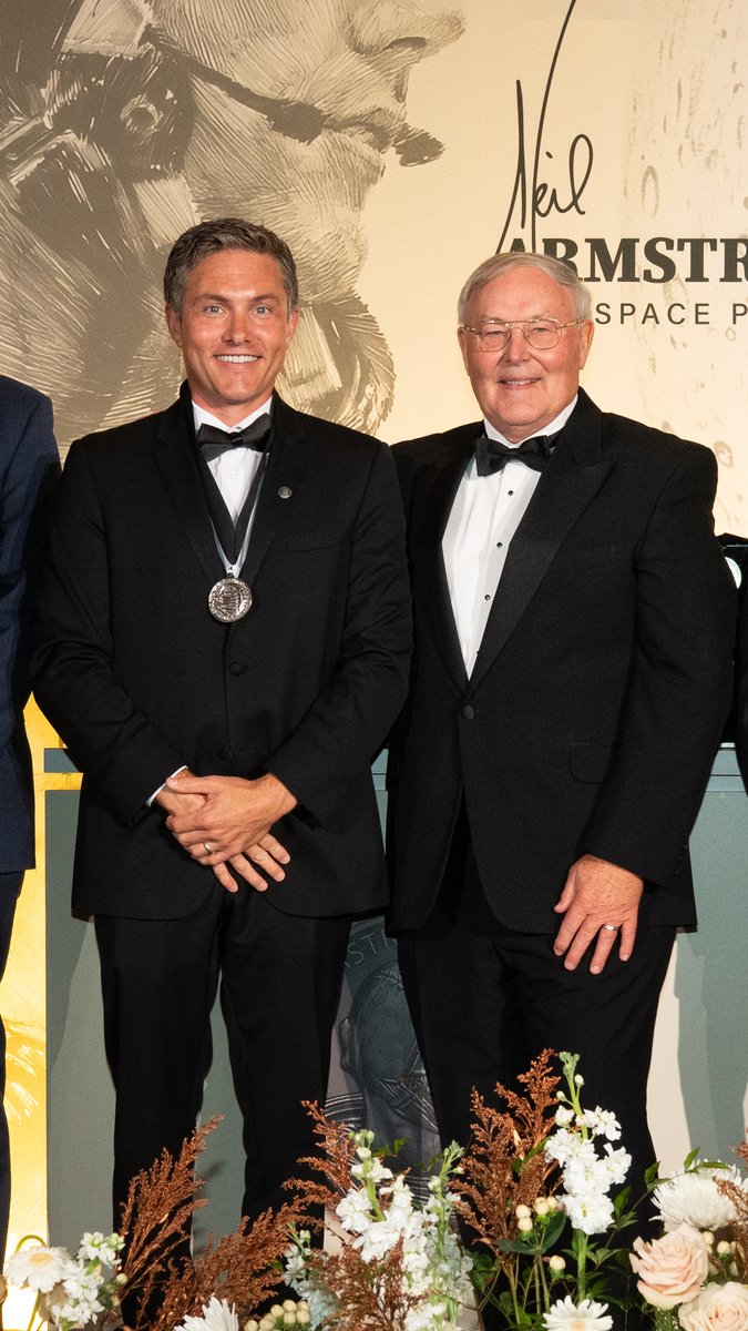 Conventional wisdom said it couldn’t be done. The SpaceX Falcon 9 Booster Landing Team proved otherwise, transforming spaceflight with their reusable rocket system. 🚀 Congratulations to the inaugural Neil Armstrong Space Prize winners. Learn more. ⬇️