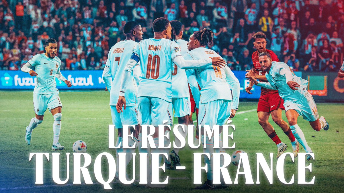 Le but victorieux de Kylian Mbappé face à la Turquie (1-0) ! 🇹🇷0-1🇫🇷