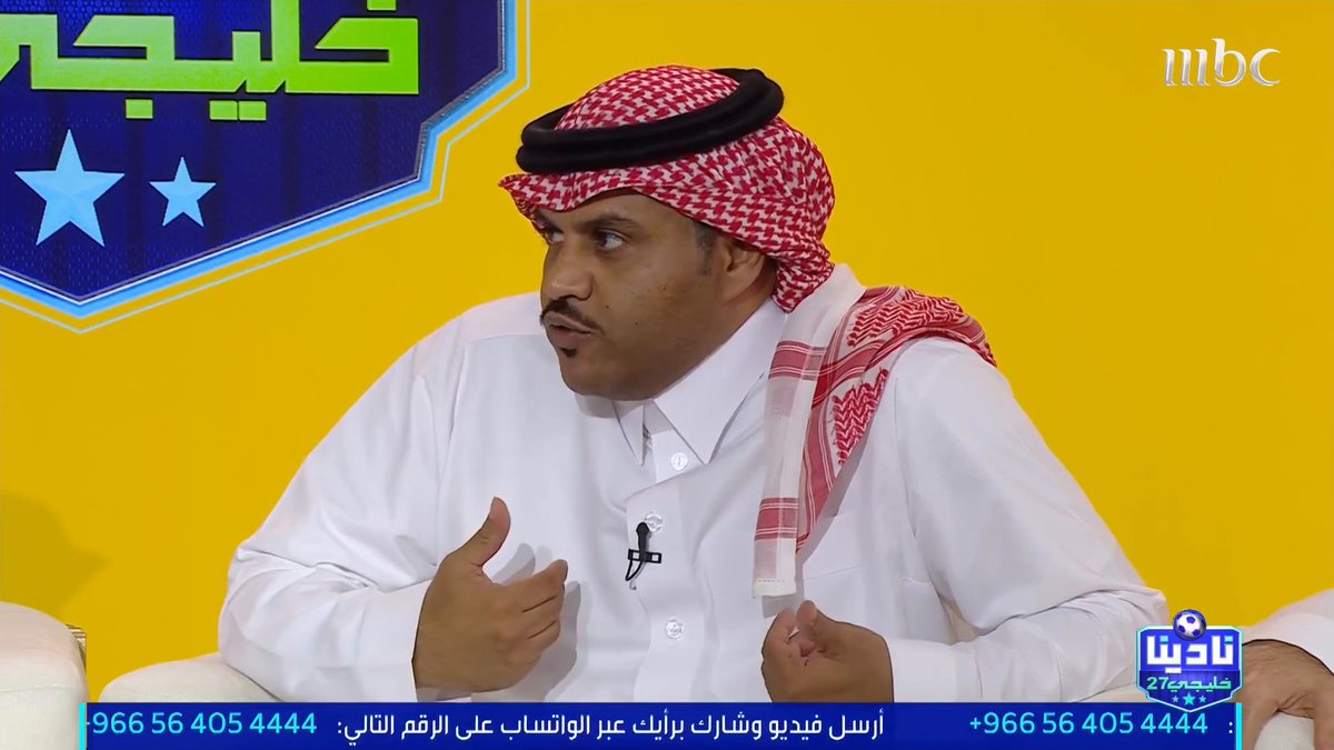 أحمد الحربي: لو كان الأردن مشارك في بطولة الخليج سيحقق اللقب بمستويات المنتخبات الحالية #السعودية_عمان #نادينا_خليجي27