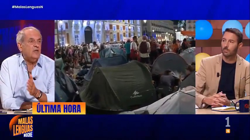 Aroca apunta donde está el principal problema de este país. Los fondos buitres extranjeros están echando a los vecinos de sus barrios y arruinandolos. Basta ya! Impuestos masivos a fondos de inversión y quitar impuestos a familias en la compra de primera vivienda. #MalasLenguasN