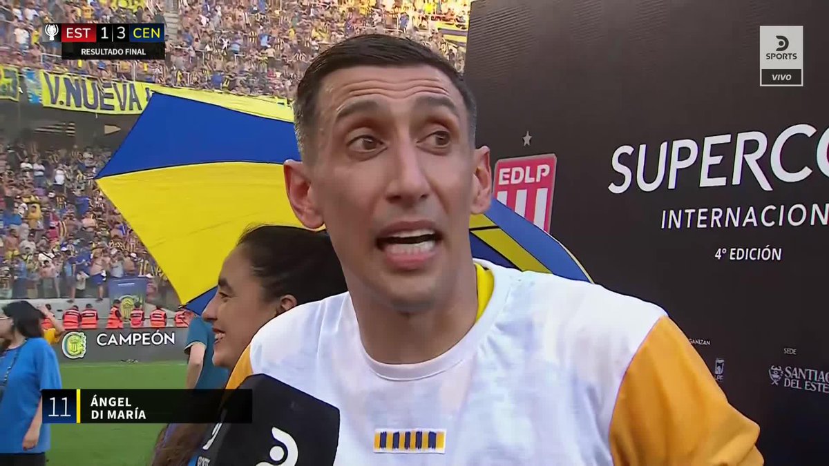 "Este fue penal, COMO EL QUE ME HICIERON CONTRA FRANCIA. Es exactamente lo mismo. Un toque en el รกrea es penal, hoy el VAR te lleva a eso. Lo que pasรณ al final es LAMENTABLE. No hicimos nada para que pase lo que pasรณ. Ellos tendrรกn sus EXCUSAS y sus cosasโ. รngel Di Marรญa. ๐ฃ๏ธโผ๏ธ