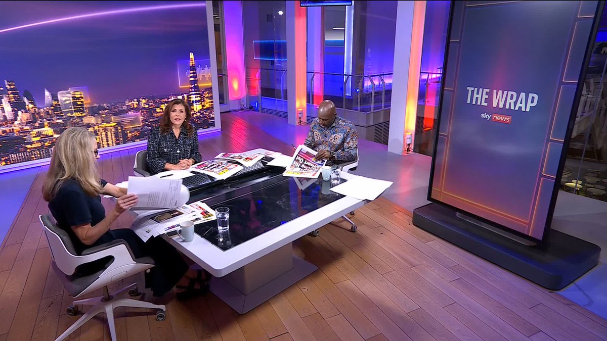 What's on Sunday's front pages? 📰 Barbara Serra is joined by journalist and author Christina Patterson and broadcaster and commentator Henry Bonsu for a first look at tomorrow's top stories. #PressPreview: 📺 Sky 501, Virgin 602
