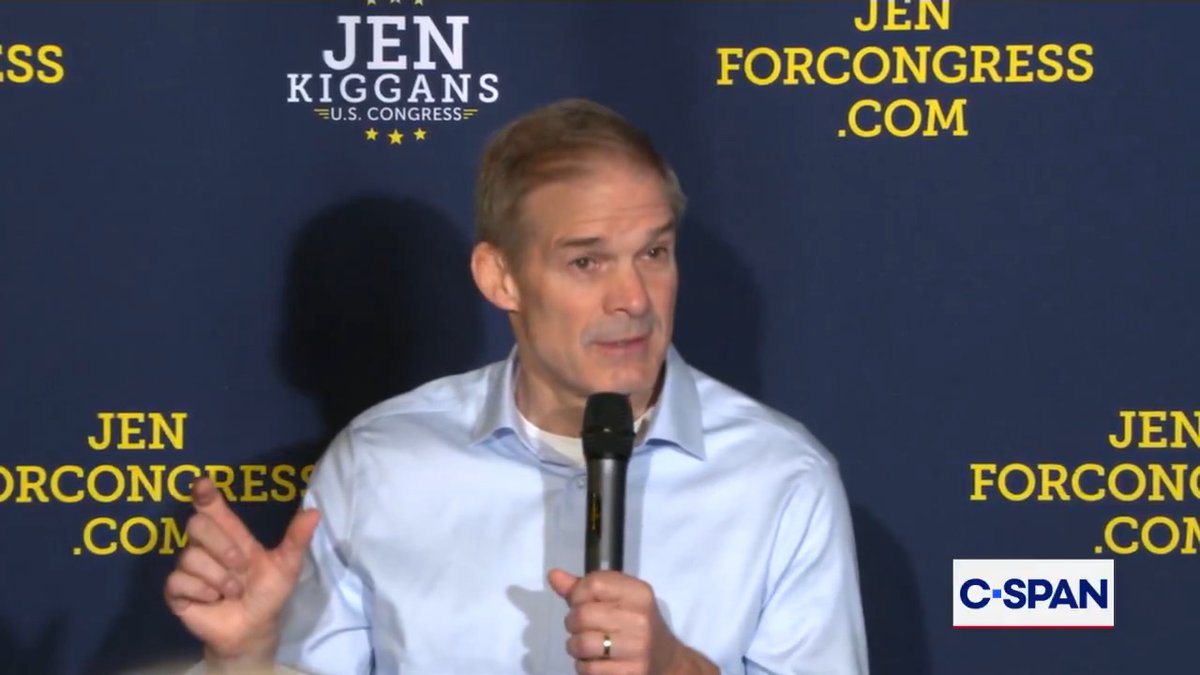 Rep. Rep. Jim Jordan (R-OH) on President Trump: "It's unbelievable what he's been through."