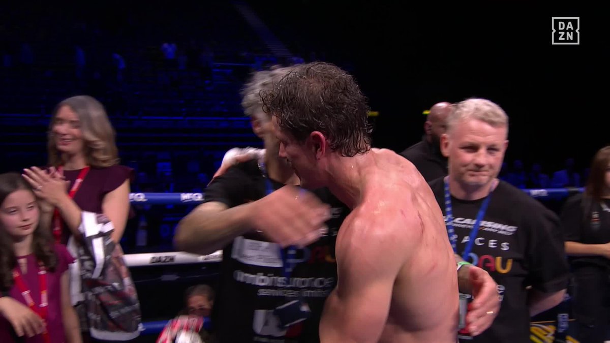 Nathan Heaney shares one final moment with his Stoke faithful as he calls an end to his wonderful career ❤️ #DaviesCollins | LIVE NOW on DAZN ▪️