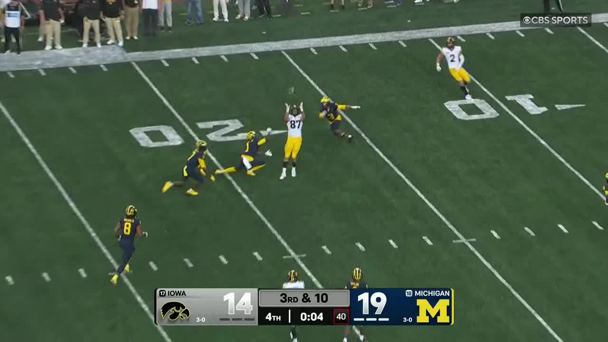 Unreal play to keep Iowa in it!