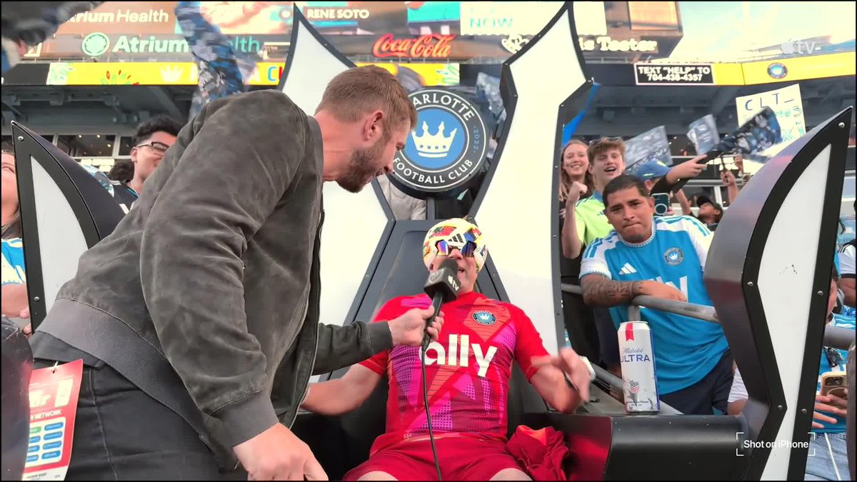 .Andrew Wiebe joins us from a rowdy Charlotte FC supporters section.