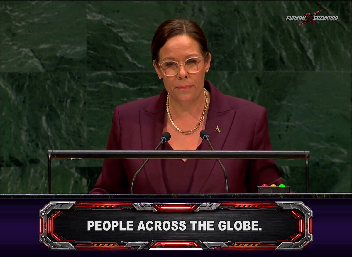 Swedish Foreign Minister Maria Malmer Stenergard directly addresses Russia at the UN General Assembly: "To President Putin and Mr. Lavrov, I say this: The path to peace is clear. The choice should be easy: Withdraw your troops, end this war."