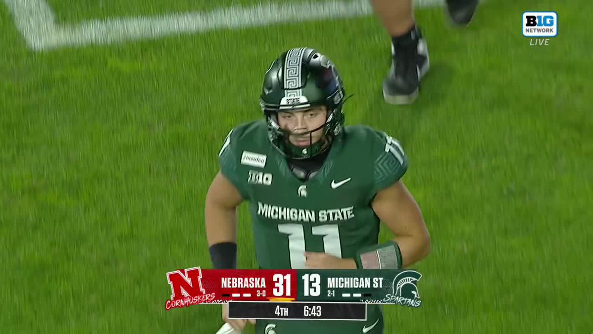 ANDREW MARSHALL WITH THE PICK 💥 Nebraska Football Watch on Big Ten Network