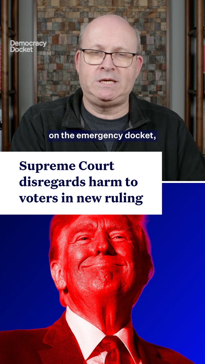This Supreme Court’s rulings come down to one question: Does Trump want this? “The Supreme Court could just close up shop and put out a sign that says, ‘The government always wins,’ and save us all the time,” Marc Elias says. Help us fight back:
