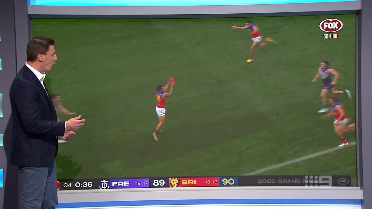 "The plan was to isolate Logan Morris, he's on Oscar McDonald, let's isolate him." Llordo breaks down how the Lions nailed the last two minutes to complete the three-peat 😤 #9AFLSFS | Watch on 9 & 9Now 🖥️