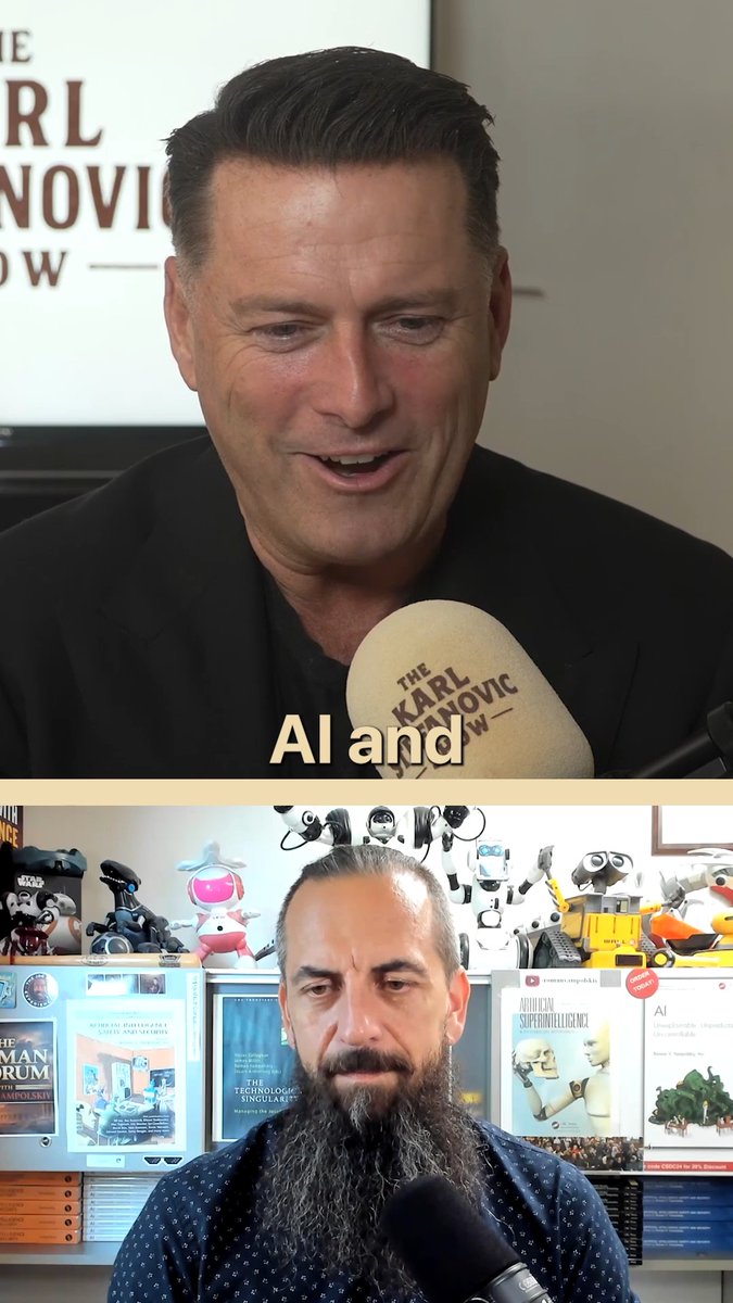 What happens if we create an AI that becomes smarter than us and decides we’re in the way? AI expert Dr Roman Yampolskiy joins Karl to discuss why he believes superintelligence could pose an extinction-level threat to humanity. Why he says AI systems are already capable of lying, cheating and attempting to escape, and why he believes we may not be able to control superintelligence once it exists. Tune in tonight at 4pm.
