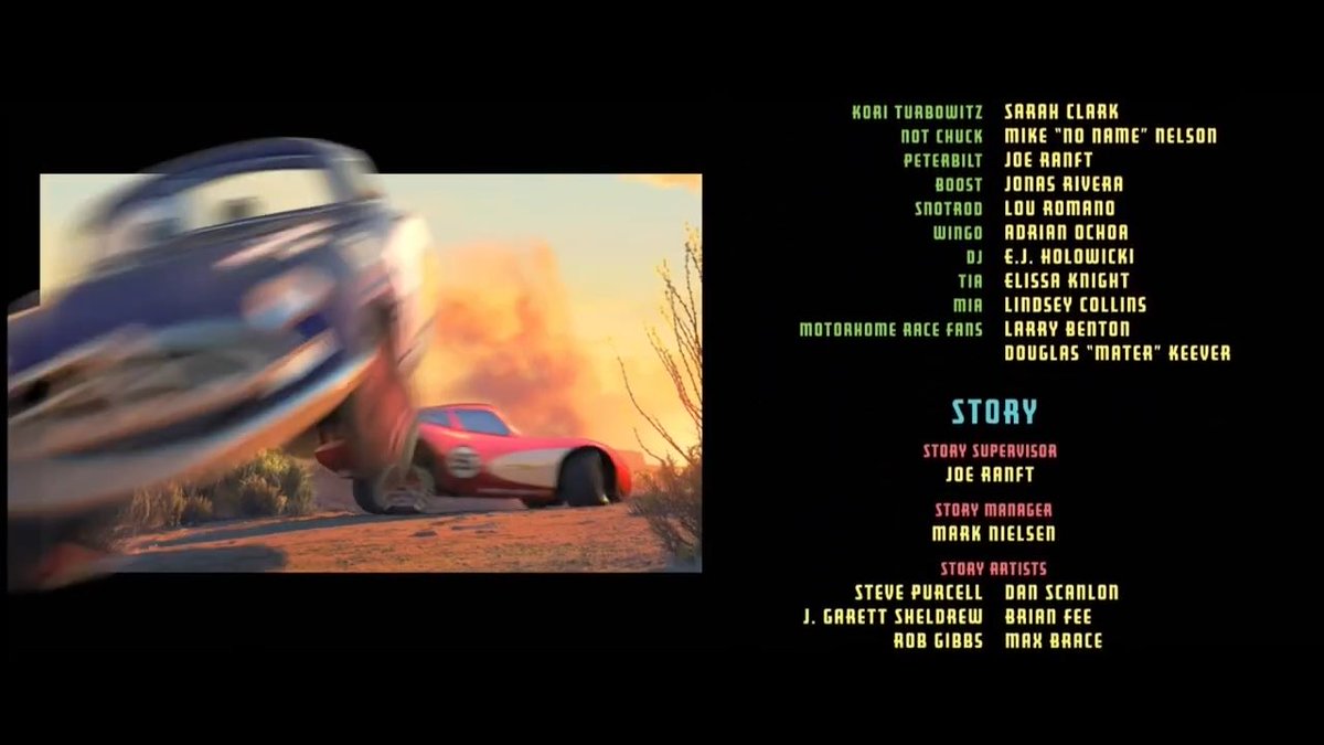 I didn’t even know that Cars 1 has 3D frame breaking effects until now, this was taken from the 3D Blu Ray.