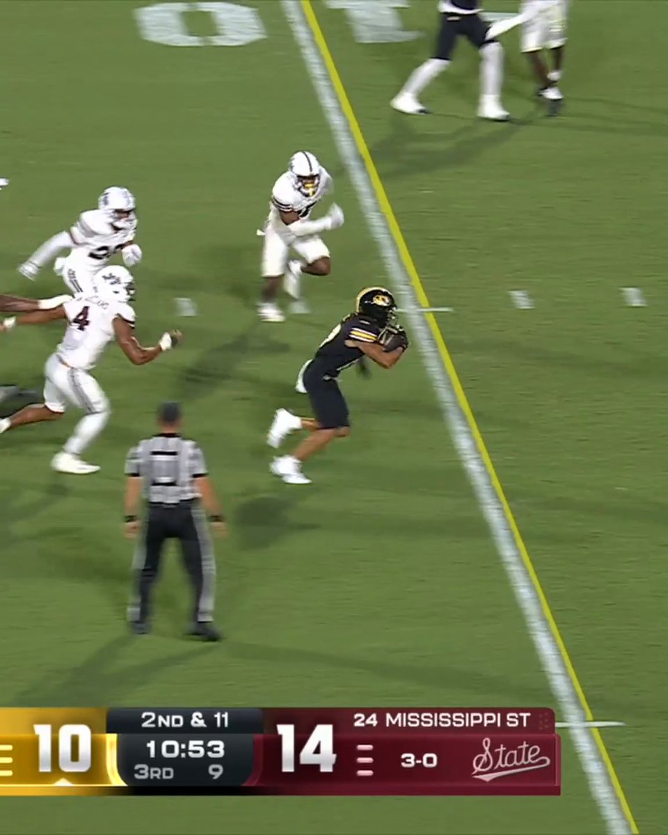 CAYDEN LEE TOOK OFF ⏩ Mizzou Football takes the lead 😯