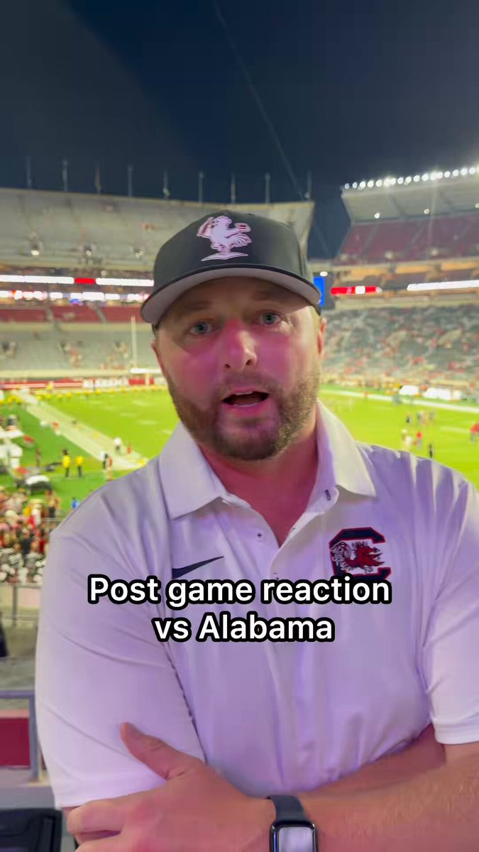 Just disheartening. I love my Gamecocks. 🐔