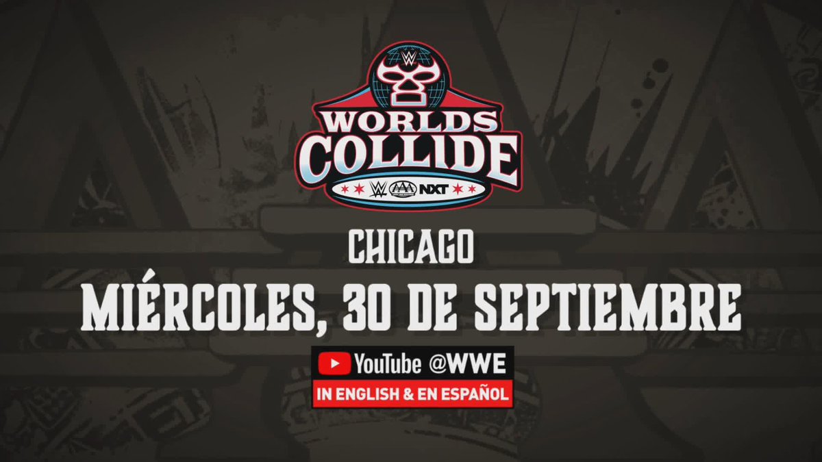 Este miércoles: #WorldsCollide 😎