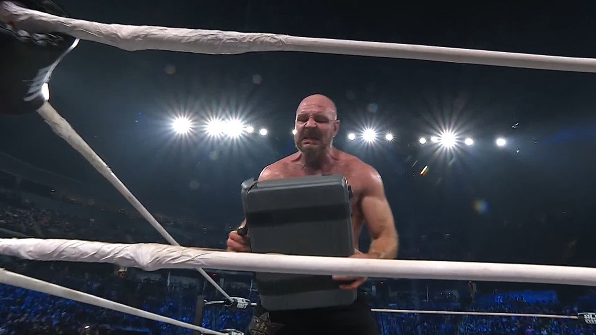 Moxley didn't want to do it ... but finally, he did! Watch #AEWAllOut LIVE on HBO Max PPV