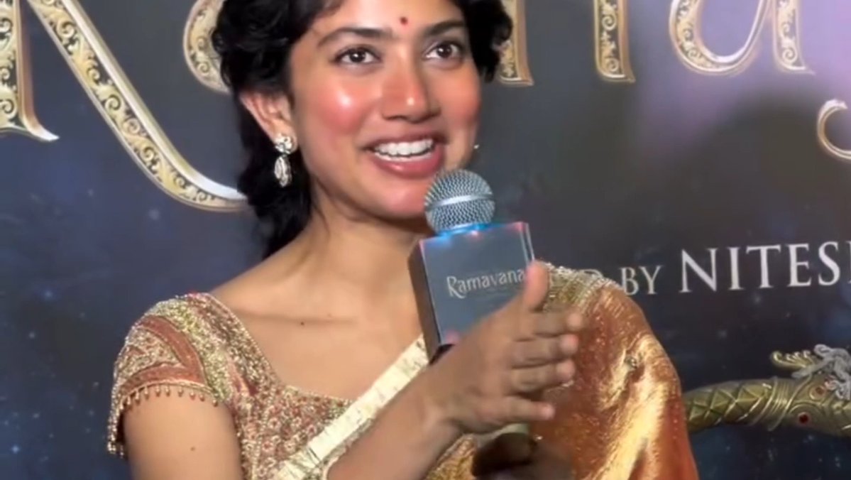 #SaiPallavi Fluent English WITH OUT A BREAK at #Ramayana Film Event 👌👌👌👌