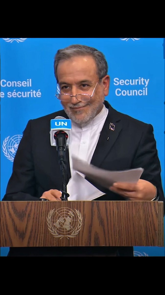 Dr. Araghchi is a Gangster The man knows he commands power and respect. Brilliant Iranian