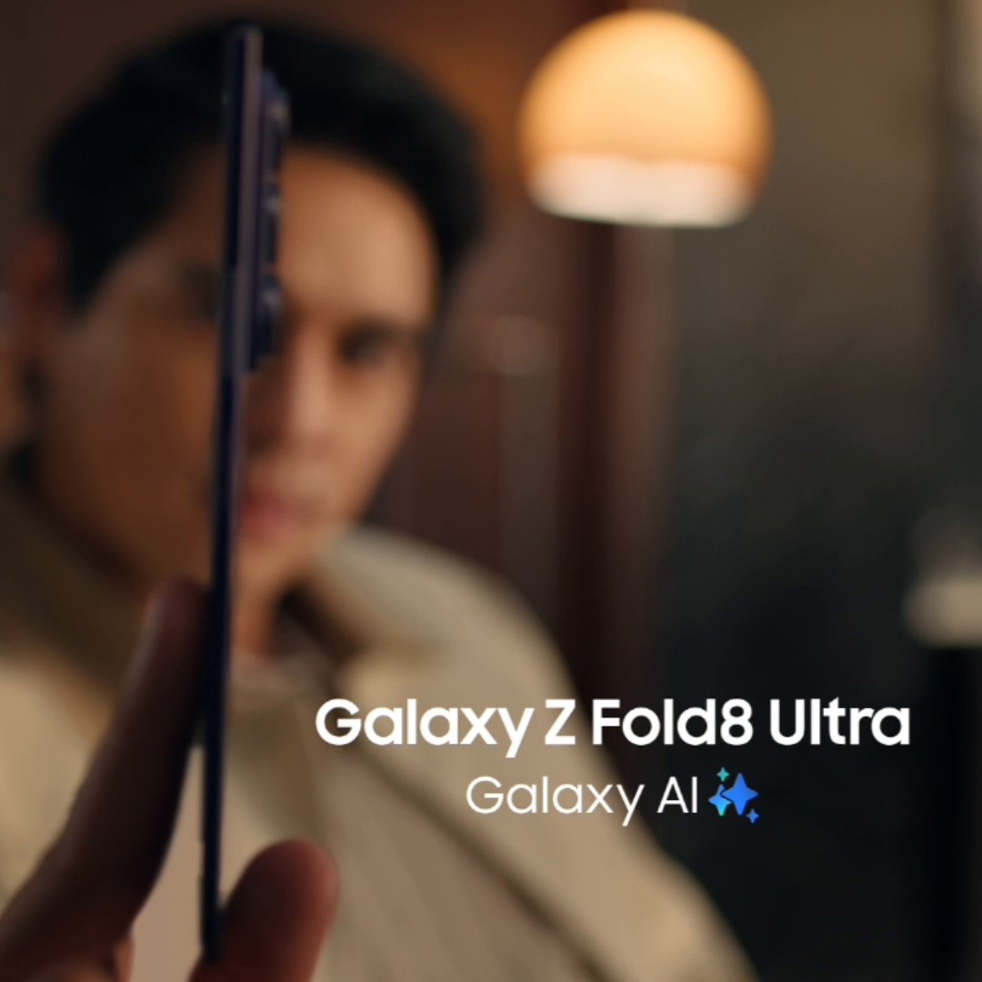ADA 1 UNIT GALAXY BUAT KAMU!🥳 Tonton, RT & reply sebanyak-banyaknya dengan: "Mau banget coba #GalaxyZFold8Ultra, Galaxy foldable paling tipis dengan 200MP Ultra Camera. Ultra Thin & Ultra Powerful! ✨ #FoldTheDoubt #UltraThinUltraCamera #UltraThinCameraPowerful" s.d. 13 Okt 2026 #GalaxyAI