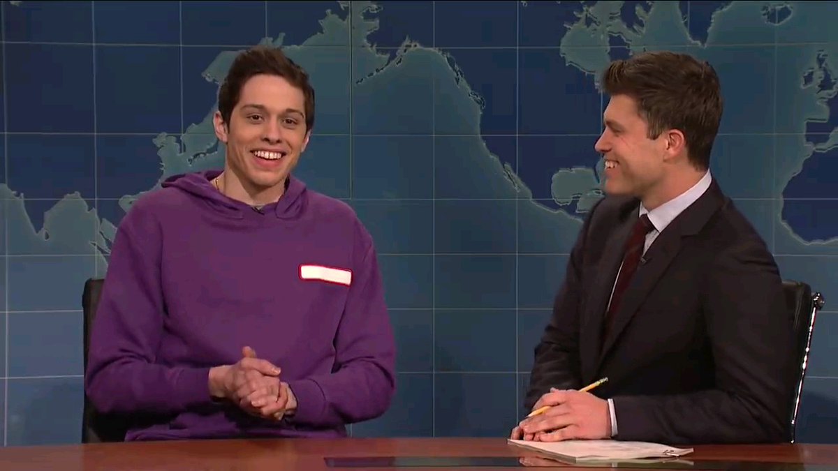 I swear, the best character Pete Davidson has ever played on Saturday Night Life is himself.