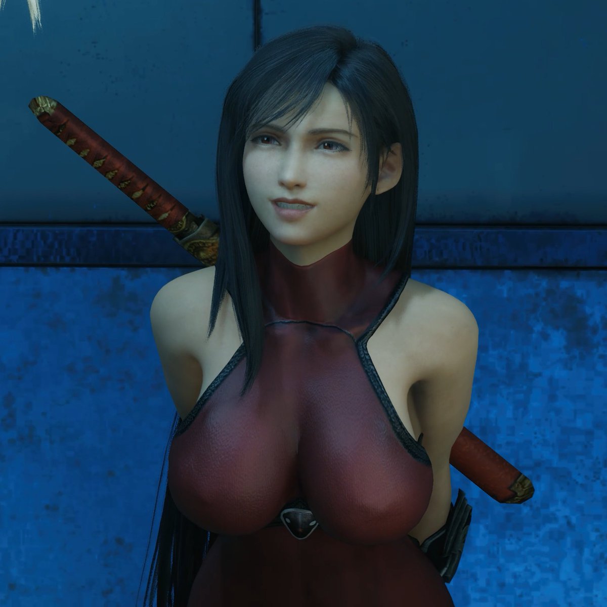 Taki Tifa's big smile