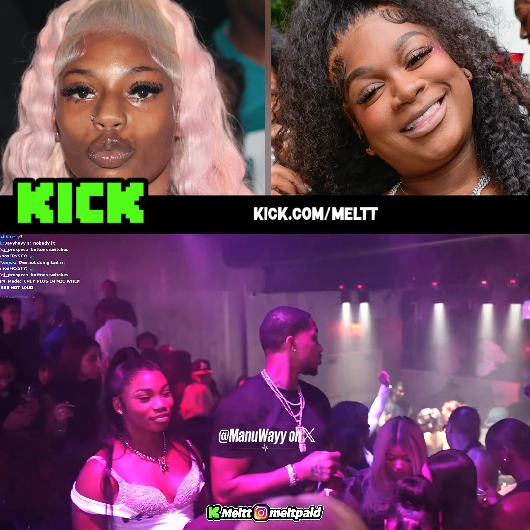 DDG played his new song “ROUND & ROUND” featuring Pluto at his album release party, not knowing that YKNiece’s friend Bunna B, who’s standing next to him, has beef with her 😬👀
