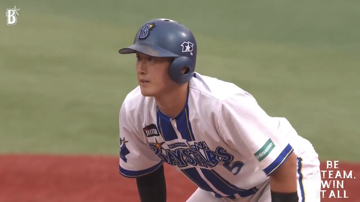 #松尾汐恩 選手の振り抜いた打球はレフト方向へ!⚡ 3塁ランナー #蝦名達夫 選手を迎え入れる勝ち越しタイムリー!👏 7回裏 DB 3 - 2 C #限界のその先へ #baystars