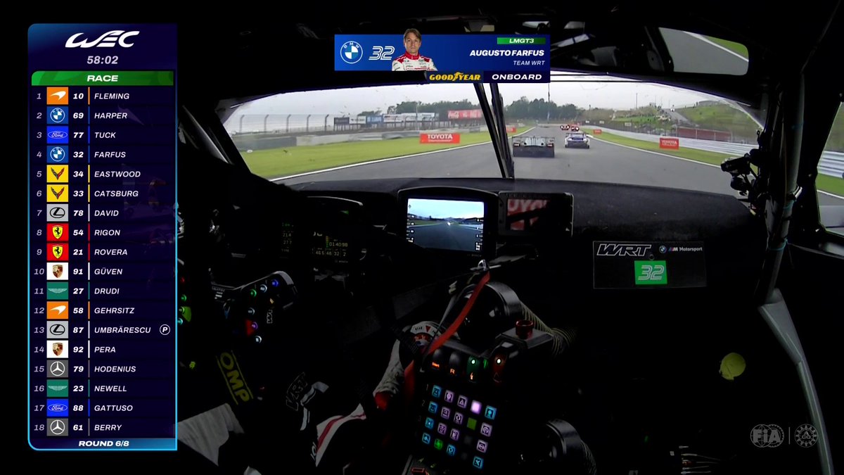 HUGE CRASH for Finn Gehrsitz 💥 The #58 McLaren has suffered a heavy impact at Fuji and retires from the race. The driver is safely out of the car. #WEC #6HFuji