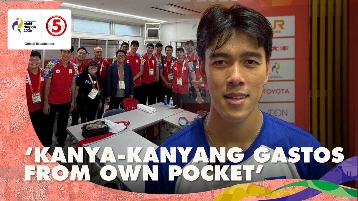 ‘’YUNG IBANG PLAYER NANGUNGUTANG LANG… PARA MAKAPUNTA SA TRAINING O MAKAUWI’ Matapos ang unang laban ng Alas Pilipinas Men, ibinahagi ni Bryan Bagunas ang kakulangan ng suportang pinansyal na natatanggap ng koponan. Umabot na umano sa puntong nag-uutangan ng pera ang mga manlalaro para lamang makabiyahe papunta sa kanilang mga training session at makauwi. Bigo ang Alas Men sa kanilang opening match vs. South Korea sa 2026 Asian Games. | via Denise Tan, One Sports/Cignal #AichiNagoya2026 #20thAsianGames #LakasNgPilipino #AlasPilipinas