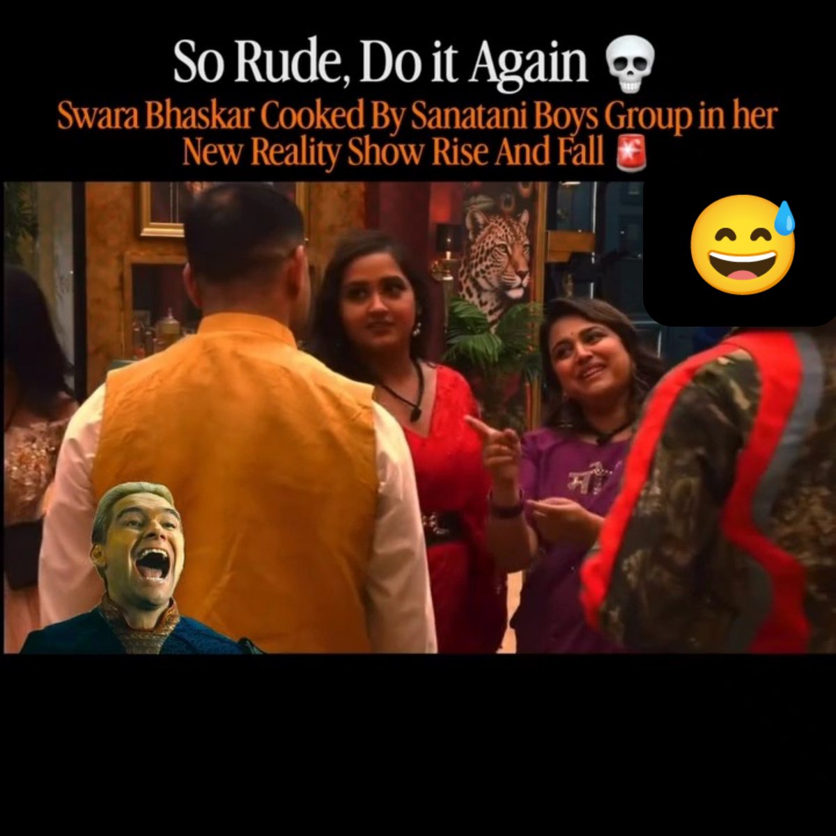 Swara Bhaskar Cooked by Shehzad Jai Hind in Rise and Fall 2 🤣