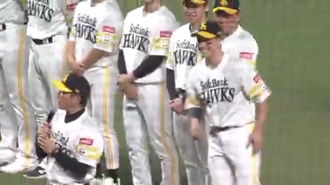 福岡ソフトバンク 小久保裕紀 監督から挨拶です👀
