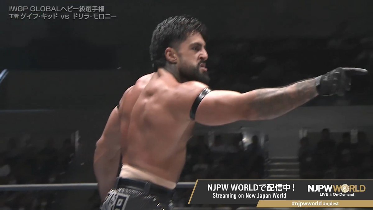 Drilla Moloney "Sling Blade" Streaming now on #njpwworld #njdest