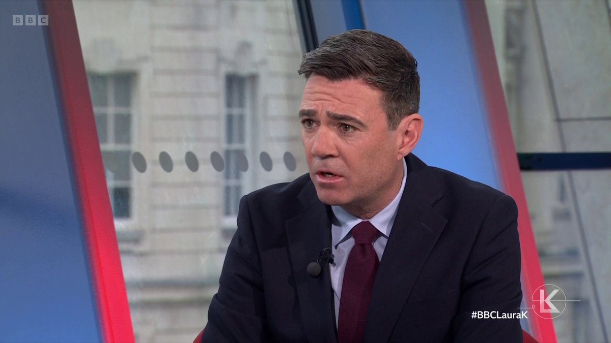 “Nothing is off the table” Prime Minister Andy Burnham says he will look at all the options for how to pay for his proposal for universal social care but that the system will be one where “everyone contributes” #BBCLauraK