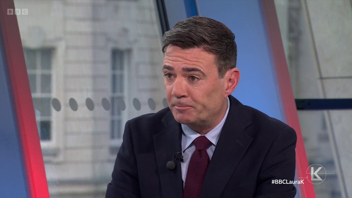 “Principally, it’s a matter for London” Prime Minister Andy Burnham refuses to commit to building a third runway at Heathrow airport and says “you’ve got to hear the voice of people [in London] first” #BBCLauraK