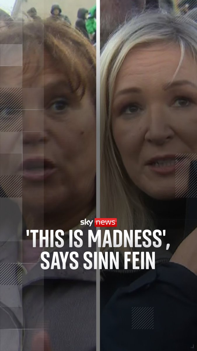 Michelle O'Neill says "no right-minded person" would allow Orange Order march in Portadown, while Mary Lou McDonald brands the decision "madness".